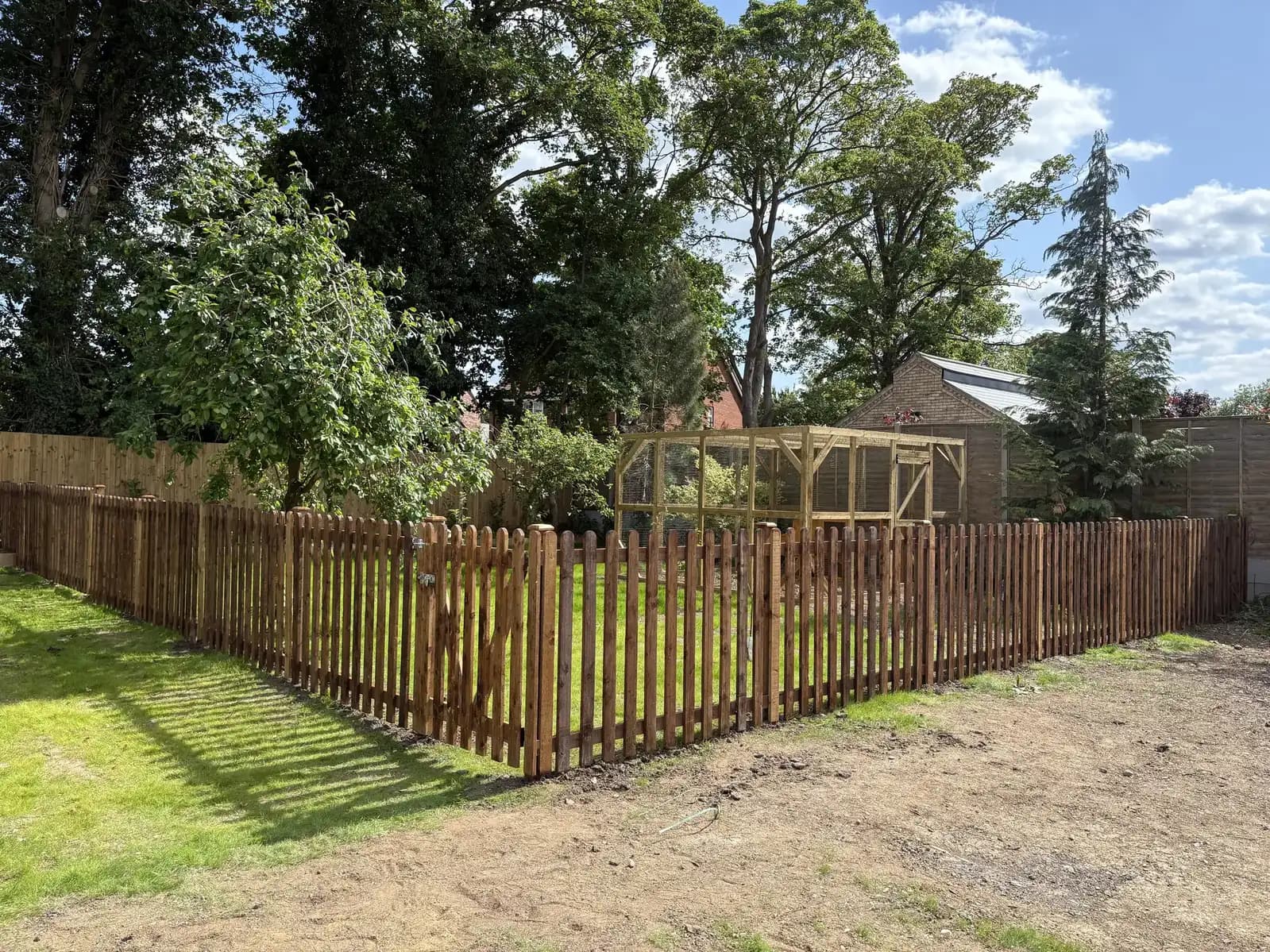Traditional Picket Fence